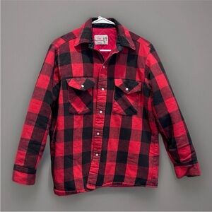 Vintage Plaid Women's Utility Jacket
